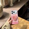 Girly Pink Lace Rose Garden iPhone 17 Pro Max Case, Double Layered iPhone 16/15/14 Cover