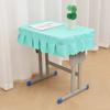 Primary School Tablecloth Classroom Desk Cover School Tablecloth 40 × 60 Single Blue Open Table Cover Student Table Cover