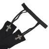 1/2pairs Gothic Cross Decoration Tight for Women Stockings Solid Color Thin Thigh High Lolita Over Knee Stockings