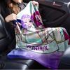 Gruppo di Ragazze Anime K-POP  Coperta Morbida Calda delle Quattro Stagioni  Copriletto Spesso a Maglia in Poliestere per Tutte le Stagioni per Letto, Campeggio, Viaggio  Regalo Perfetto