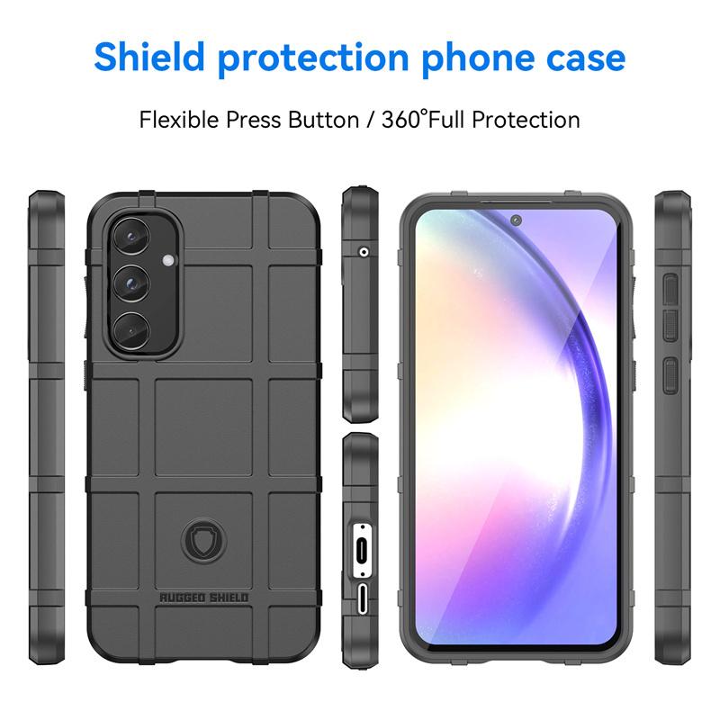 Nárazuvzdorný Odolný Štít TPU Kryt pro Samsung A56 A36 A26 A16 A06 A15 5G A25 A35 A55 A34 A54 Ochranný Kryt Funda Coque Capa