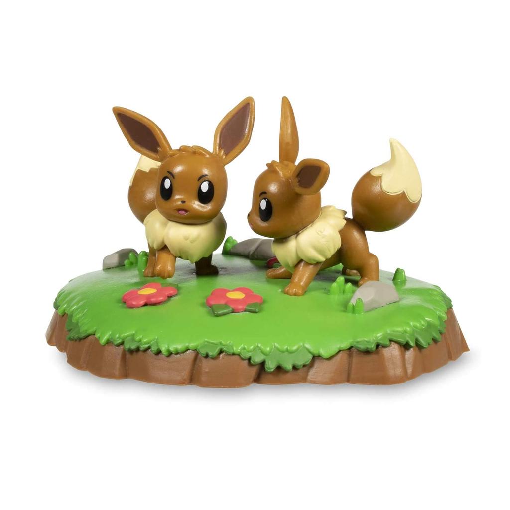 Overseas Pokemon Center Limited Eevee Figure An Afternoon with Eevee Eevee Figure & Friends