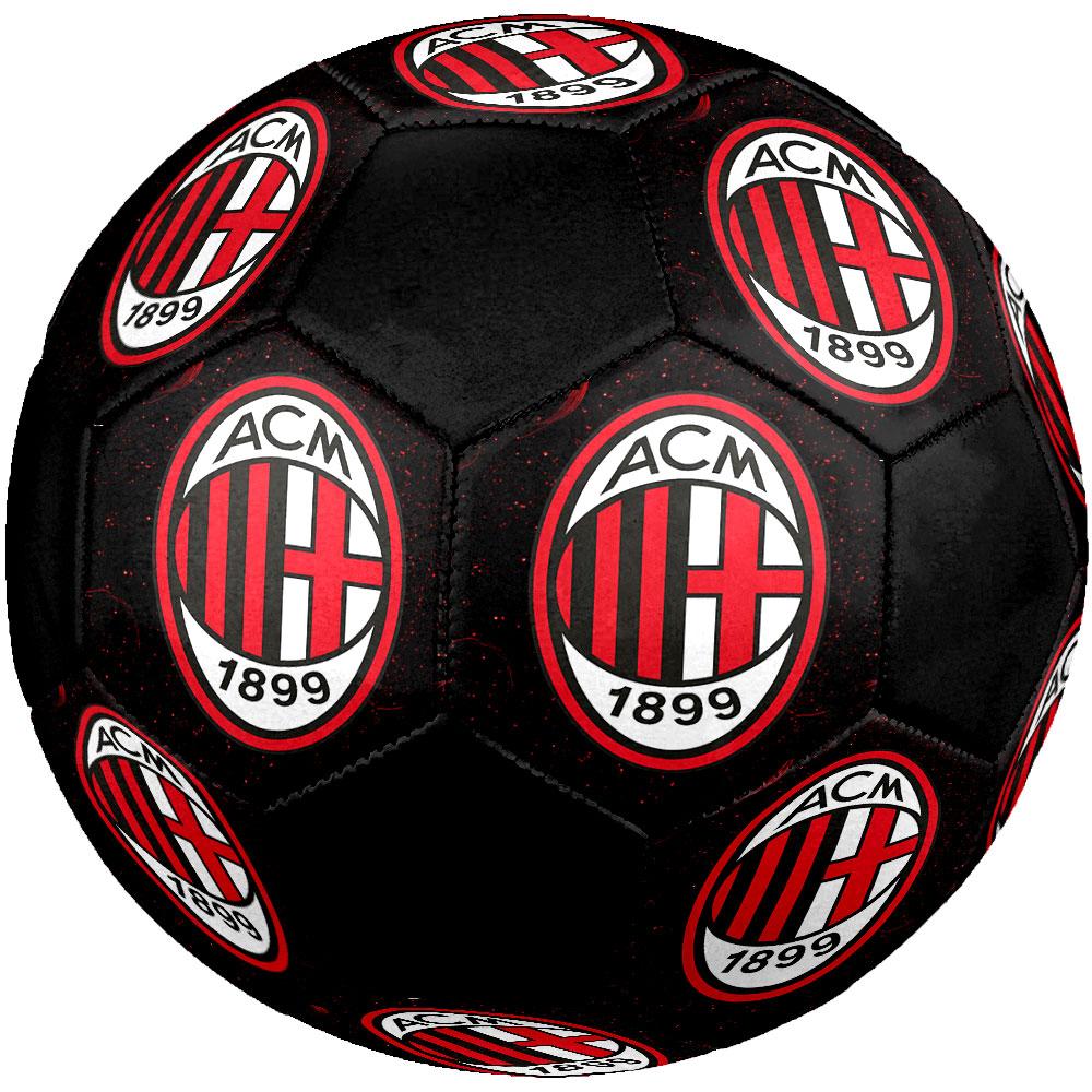 1 pz Pallone da Calcio AC Milan Taglia 5 Pallone da Calcetto Indoor Moda Colorato Gioco in Giardino - Ottimo Regalo per i Fan dello Sport HE18