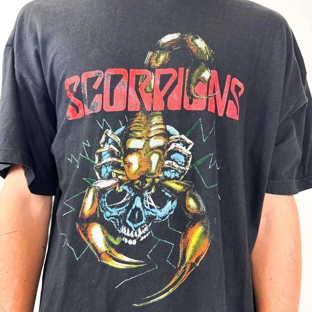

Remake Scorpions Band 90s Retro Style Men Women Unisex T shirt S5XL Unisex T-Shirt S