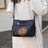 Women's Embossed Shoulder Bag Middle-aged Large Capacity Mother Bag