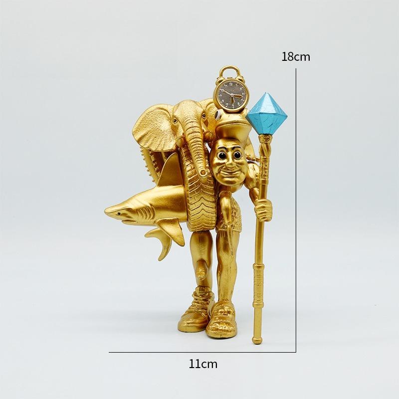 34 Style Italian Brainrot Figures Toys Tung Tung Tung Sahur Tralalero Tralala Anime Action Figurines Ornament Ornaments Decor