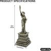 Topyond Statue of Liberty Figurine Souvenir, Metal Building Model, Souvenir and Desk Decoration, Liberty Statue Model for Home, Office, Gift