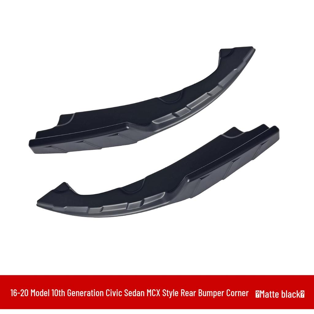 Kit de Carroceria Difusor Traseiro e Splitter Frontal para Civic 10ª Geração