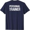 Personal Trainer Rücken Nur Cooler Sportliebhaber Fitnessstudio Unisex T-Shirt Unisex T-Shirt