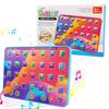 Alphabet Tablet to Learn Letters, Abc, Numbers, Colors, Music & Words, Interactive Toddler Learning & Education Toys for Kids