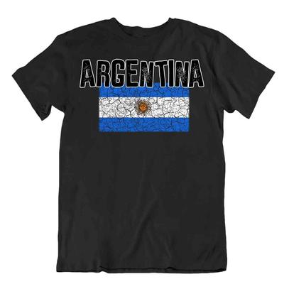 Flag T-Shirt Argentina Fashion Country Souvenir Gift Tee Pride Logo