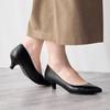 HIMIKO/Himiko/[WEB Exclusive] Asymmetrical Pointed Toe Pumps/640002 Black 230