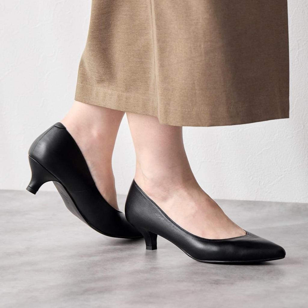 HIMIKO/Himiko/[WEB Exclusive] Asymmetrical Pointed Toe Pumps/640002 Black 230