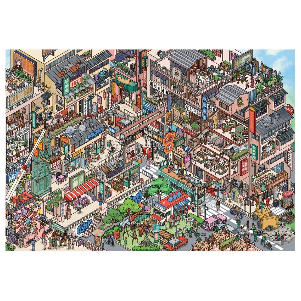 DIY 3D Landscape Sticker PET Cabin Scene Sticker New Miniature Scene Collage