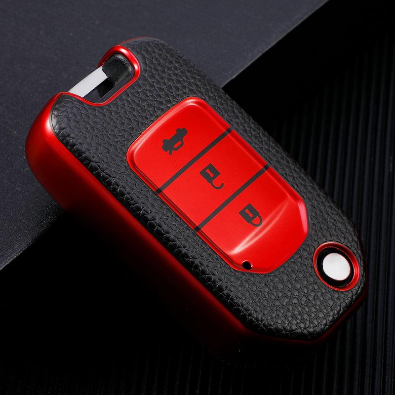 

Для Honda Accord Civic City CRV CR-V HR-V Odyssey Vezel Jade Crider автомобиль Floding откидная кнопка чехол для ключей сумка чехол-брелок в виде ракушки 3 Buttons