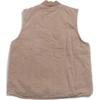 Nike Solid Color Loose Fit Zip Sleeveless Vest Men Vests Brown FZ6578-200