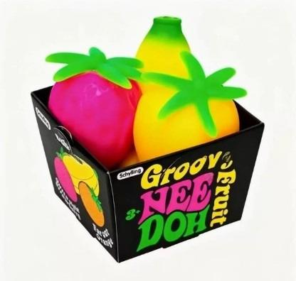 Internetberoemdheid Maltose Fruit Decompressie Zachte Klei Decompressie Oefening Ontspanning Kneed Speelgoed yellow