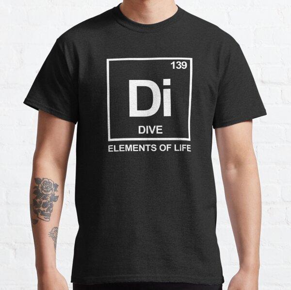 Men Shark Diver Scuba Diving Dive T Shirt Sea Equipment Pure Cotton Clothing  Short Sleeve O Neck Tee Shirt Plus Size TShirt