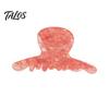 Fine Hair Grip Clip Smooth Edge Claw, Mini Octopus Clip, Colorful Transparent Side Acetic Acid Shower High Elasticity Spring Accessories Rounded