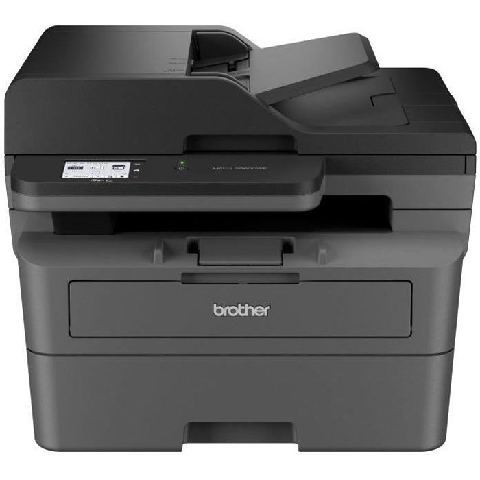 Imprimante multifonction - BROTHER - MFC-L2860DWE - 4-en-1 - Monochrome Laser - Ethernet et Wifi