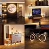 LED Strip Light, COB LED, USB 5V, 320 LEDsm, 10-level Dimmer Switch, Cuttable, High Brightness, Double-Sided Tape Installation, 8mm Width, 2M Length,