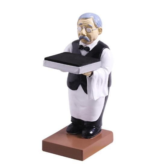 Old Butler Uhrenständer, Schmuckgeschäft, Uhrendisplayhalter, Simulationsmodell eines älteren Mannes, glatte Oberfläche, Uhrenorganizer, Home-Office-Desktop-Ornament