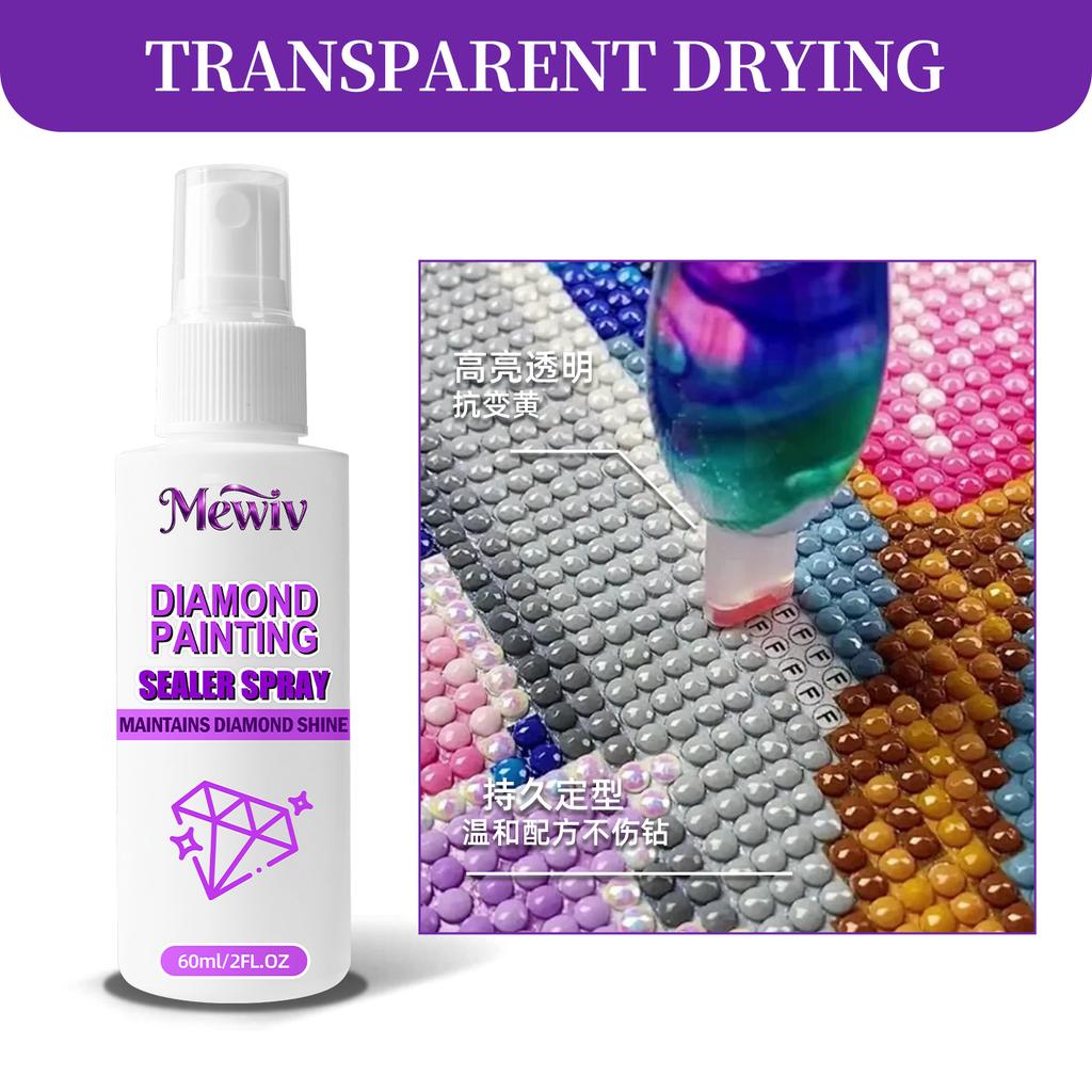 60ml Diamond Painting Sealer 5D Diamond Painting Glue Permanent Hold DIY Conserver Puzzle Glue Diamond Painting Accessories Tool