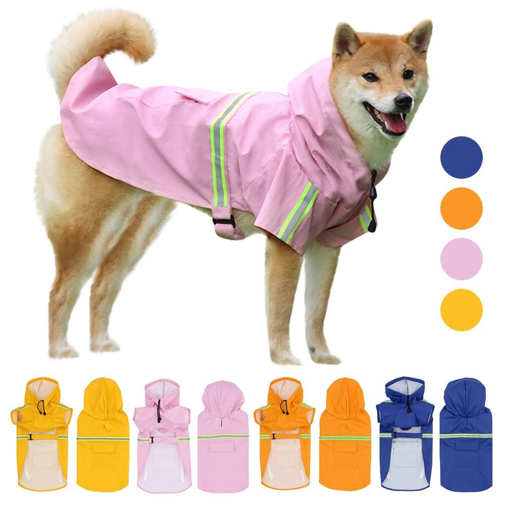 Módní pláštěnka pro domácí mazlíčky reflexní voděodolná zimní pláštěnka pro psy Středně velký pes