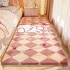 Adorable Cartoon Kids' Faux Cashmere Non-Slip Rug - Soft & Dirt-Resistant for Bedroom or Balcony