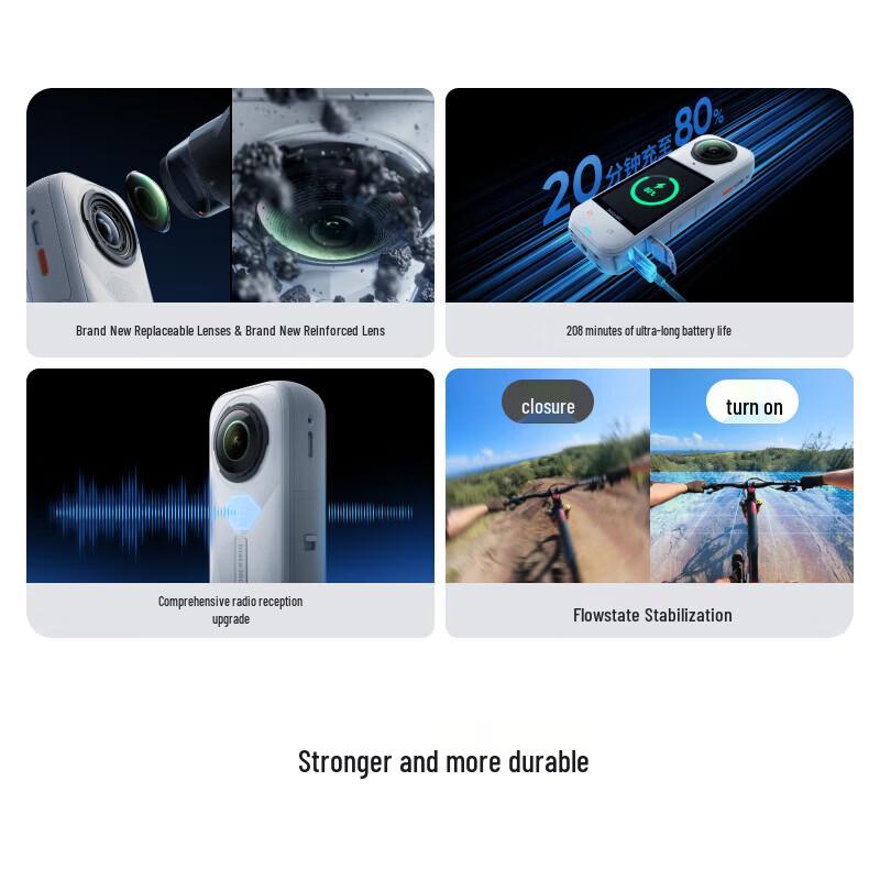 Insta360 X5 360° Action Camera (CN version)