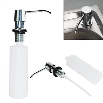 Kitchen Bathroom Sink Liquid Shampoo Soap Lotion Holder Bottle  Dispenser