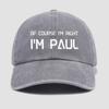 Letter Print Pattern Retro Style Baseball Cap Adjustable Outdoor Sports Sun Protection Hat