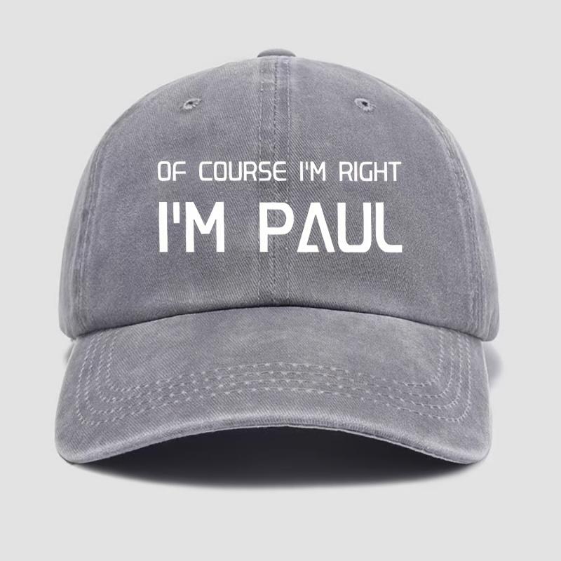 Letter Print Pattern Retro Style Baseball Cap Adjustable Outdoor Sports Sun Protection Hat