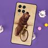 Cute Cartoon Bear Cover For Samsung Galaxy M55 M15 M33 M13 M23 M53 M31 M51 M14 M34 M54 M20 M30s M52 M32 Case