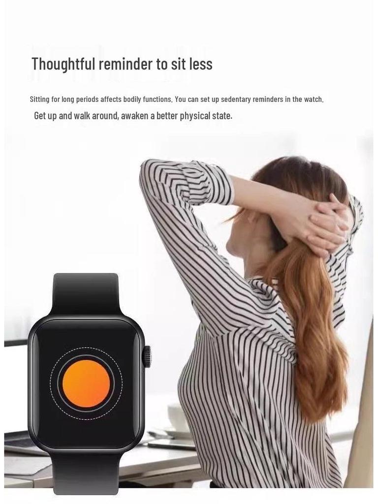 S9 Top Version Smartwatch - Dynamic Island Black Tech S10 Bluetooth Multifunctional Sports Watch