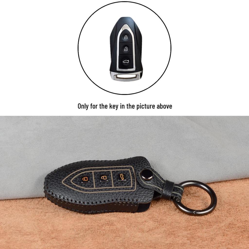 Zotye T600/Damai X5/X7, T700, T300/SR9, SR7, Z700, Z500 Genuine Leather Car Key Cover