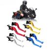 1Pair Aluminum Motorcycle Brake Levers Double Disc Brake Clutch Levers  Dirt Bike Handle Grips