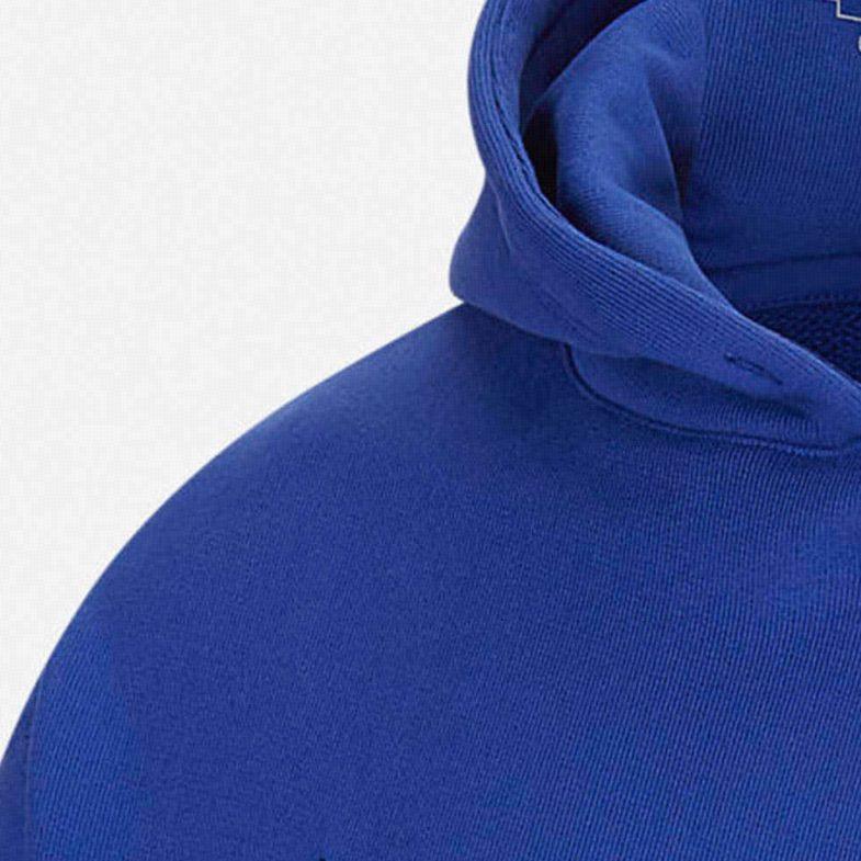 Jordan Sweatshirts Men's Blue Hooded Moderate Regular CW1121-495