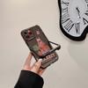 Radish Rabbit Shell For Iphone 13 14 Pro Max 11 12 Promax Stand Holder Cartoon Bunny Ins Protector Phone Case Conque