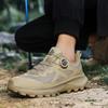 Outdoor Recreational Hiking Shoes Travel Comfortable Running Shoes Low-top Rotating Button Spring and Autumn Off-road Running Shoes