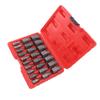 25 Pieces Screw Extractors Hex Shank   Screw Remover Tool for Damaged Broken Stripped Screws  s