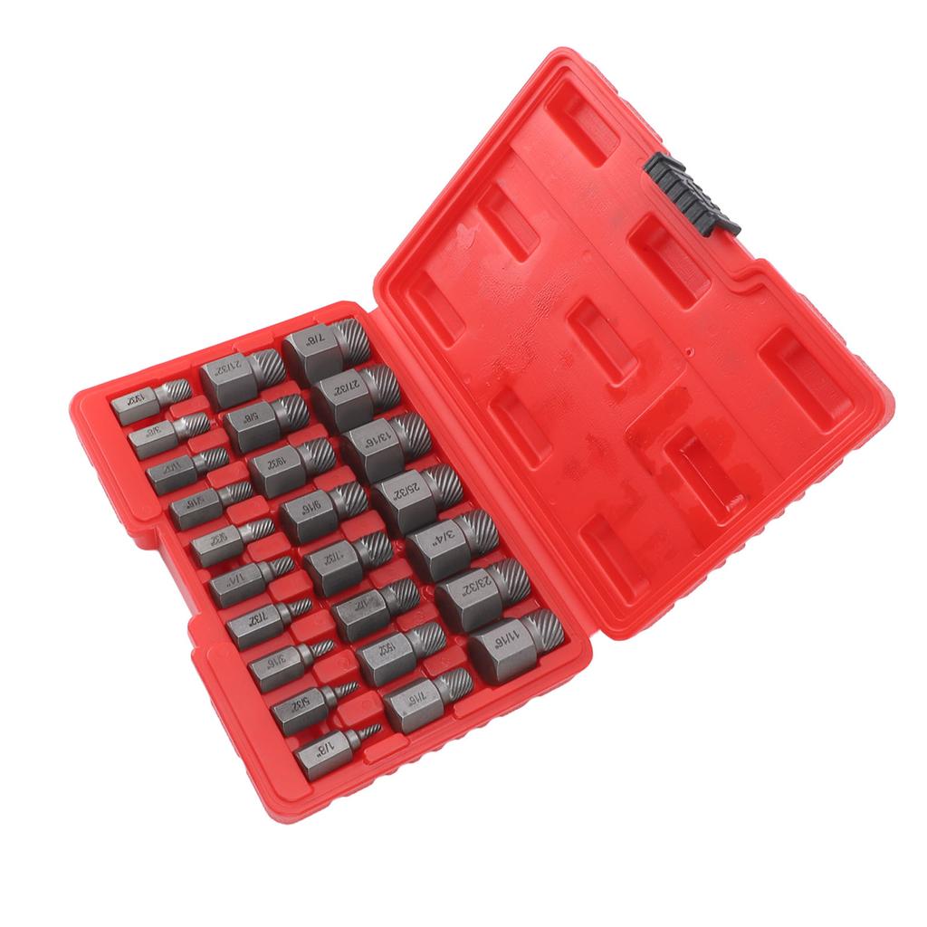 25 Pieces Screw Extractors Hex Shank   Screw Remover Tool for Damaged Broken Stripped Screws  s