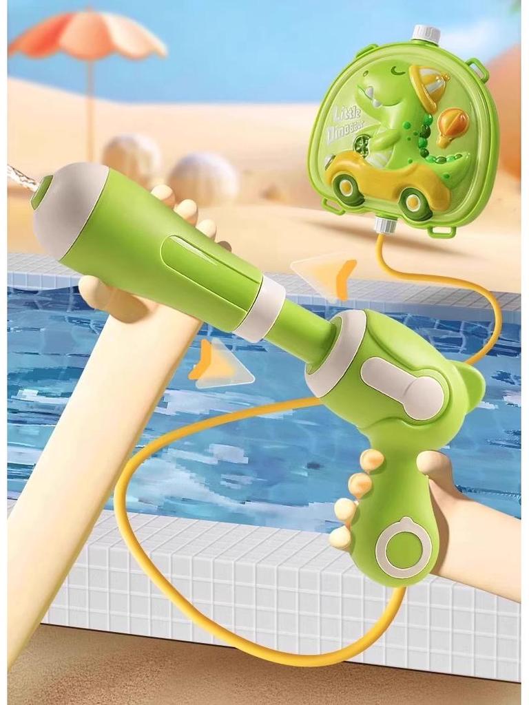 2025 New Kids' Water Gun Backpack: Pump-Action Toy for Boys & Girls - Perfect for Summer Water Play & Fights!