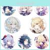 Captivating Fashion Jewelry Badge Featuring Cartoon Animation Brooch From Genshin Impact