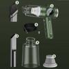 Digital Display Wireless Car Vacuum, High Power Handheld Strong Suction Cleaner for Home and Automobile Dual Application
