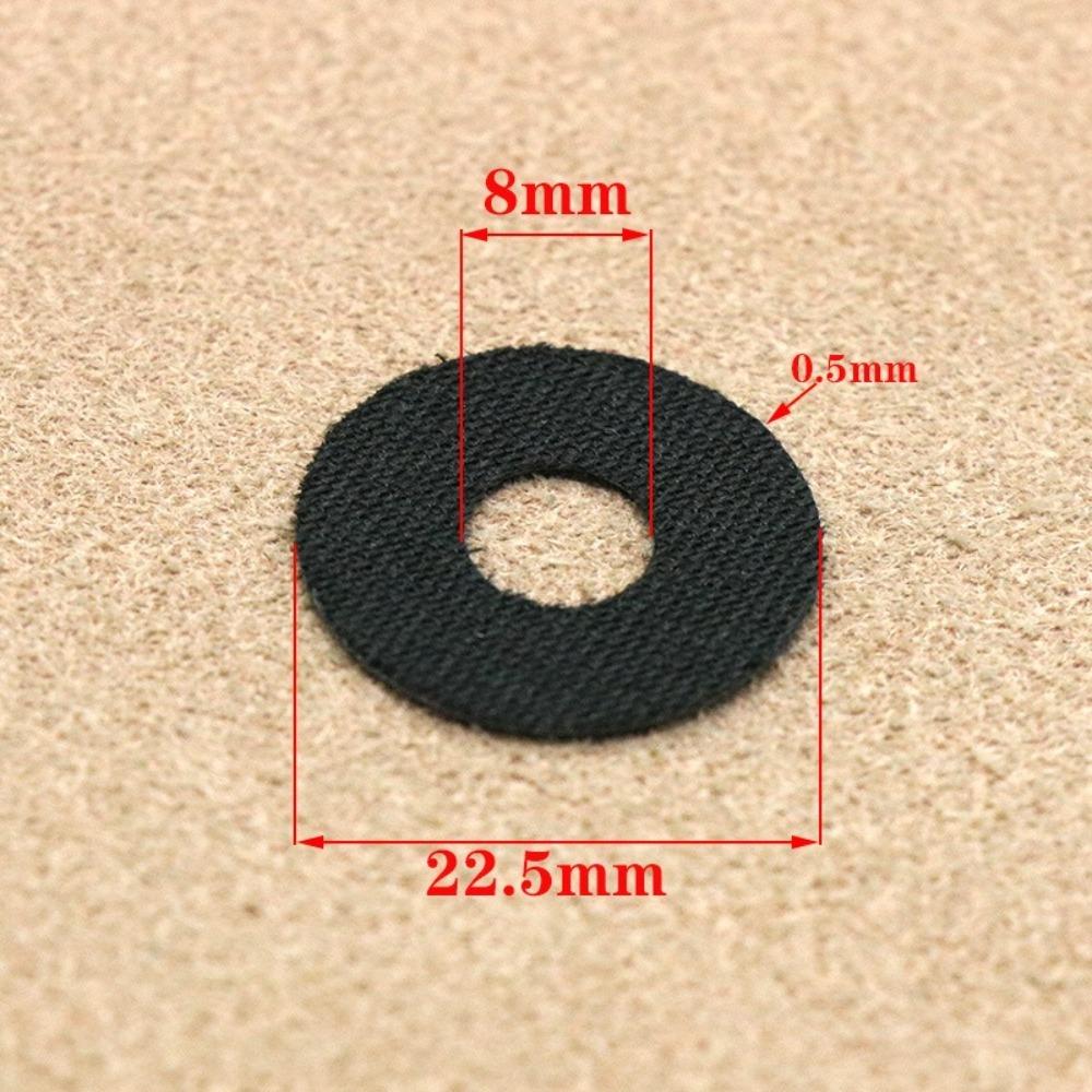 

1Pcs New Carbon Fiber Fishing Reel Brake Washers 0.5mm Black Drag Washers Fishings Tools Accessories For Baitcasting Drum Reels