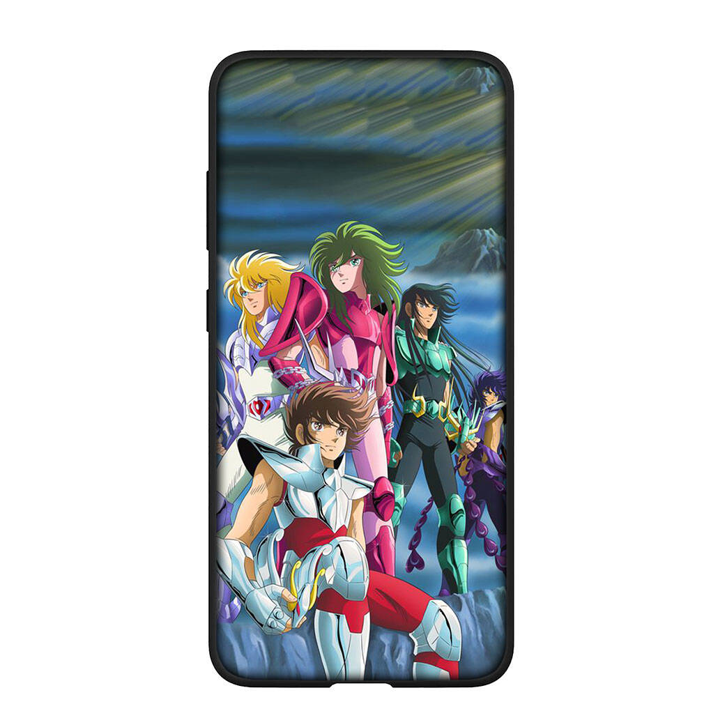 Phone Case for iPhone 17 16 15 Plus Xiaomi Poco F8 F7 F6 X7 X6 M8 C85 C75 C71 Redmi Note 14 12 11 13 Pro Max A4 14C 13C 15C Cartoon Saint Seiya Cover