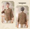 Chinese-Style Summer Tops for Women in Their 70s and 80s
