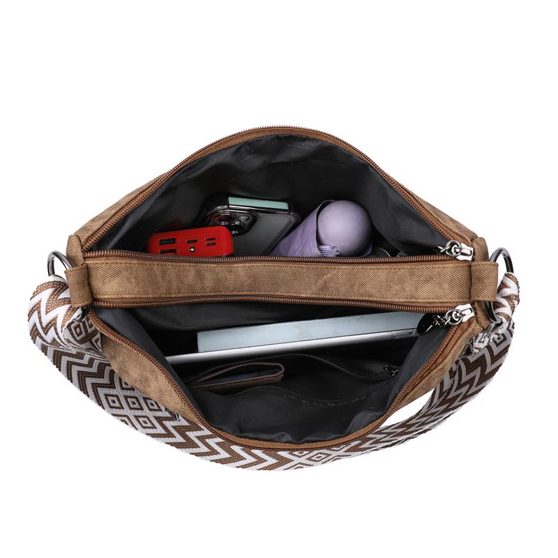 Women's Bag Fashion Mother Bag Retro Soft Leather Large Capacity Crossbody Bag