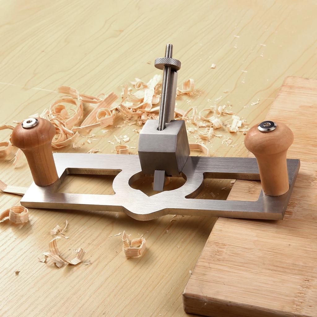 Woodworking Planer Hand Tool Planer Hand Push Planer Woodworking Tool Router Plane Handheld Router Plane Trimming Carpenter Tool